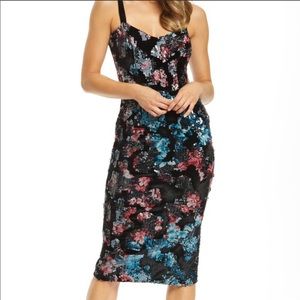 Dress The Population Lynda Embellished Dress